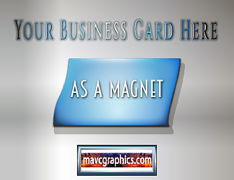 Business Card Magnet Design and Print Service
